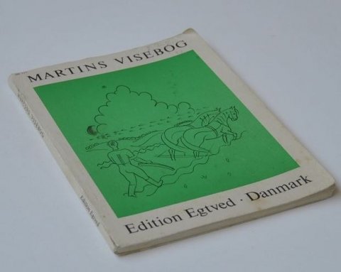 Forsiden af Martins Visebog uden CD
