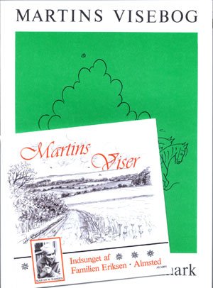 Forsiden af Martins Visebog inkl. CD